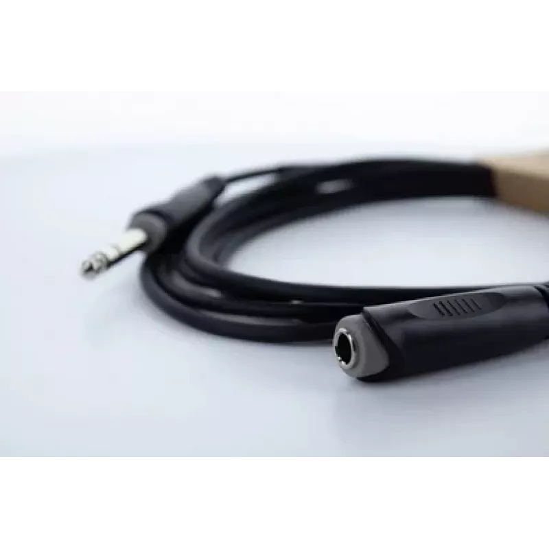 Cabo de extensão jack estéreo Cordial 14826 6,3 mm 10 m preto
