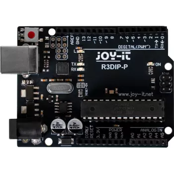 Joy-IT ARD_R3DIP-P placa microcontroladora compatível com Arduino UNO R3 com ATmega328P DIP