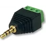 GÜDE 7960 adaptador de ficha jack 3,5mm 3 polos