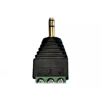 GÜDE 7960 adaptador de ficha jack 3,5mm 3 polos