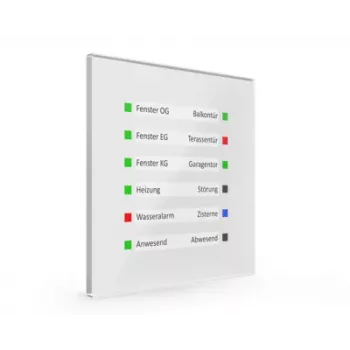 MDT SCN-GLED1W.01 indicador LED de vidro KNX, branco