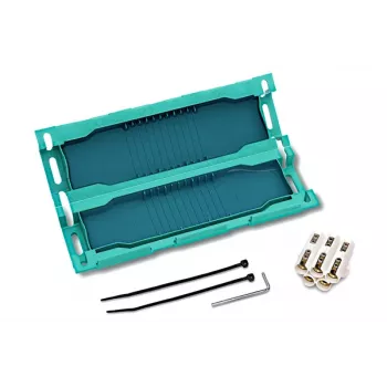 HellermannTyton WIC1-0 marcador de cabos snap-on verde 0, PP, 1,5-2,5 mm 435-00656