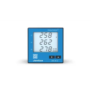 Janitza UMG 96-S2 contador de energia com retroiluminação 90-265V 5234002