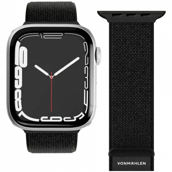 VONMÄHLEN Fitness Loop 2 pulseira desportiva para Apple Watch 44mm, 45mm, 46mm, 49mm - preto