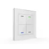 MDT BE-GTL4TW.01 Glass Switch II Light 4 teclas branco