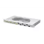 METZ CONNECT painel de patch de fusão de fibra ótica 6xLC-D OM5 1U montagem em rack 19 polegadas 1504587M06-F