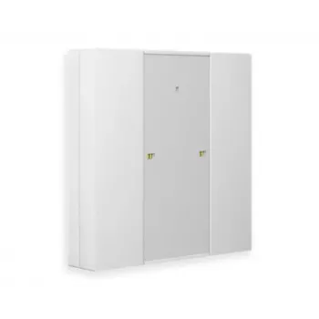 MDT RF-TA55A2.01 KNX RF+ botão sem fios 2 funções Plus com atuador de comutação, branco puro mate