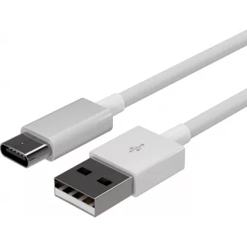 FLEXLINE FL31-13043 cabo de carregamento e sincronização USB-A para USB-C, 2.0, ABS, branco, 2m
