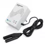 Detetor de água H-Tronic 1114720 com sensor externo, ficha, 230V AC, alarme acústico 85 dB, saída de relé, cabo de sensor 2m