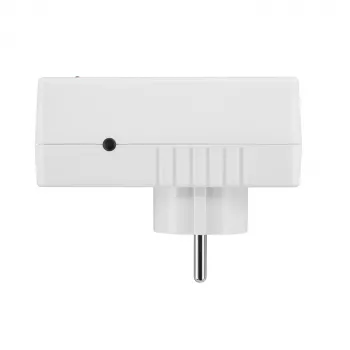 Detetor de água H-Tronic 1114720 com sensor externo, ficha, 230V AC, alarme acústico 85 dB, saída de relé, cabo de sensor 2m
