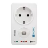 Detetor de falha de energia H-Tronic 1114800, a pilhas, alarme 80 dB