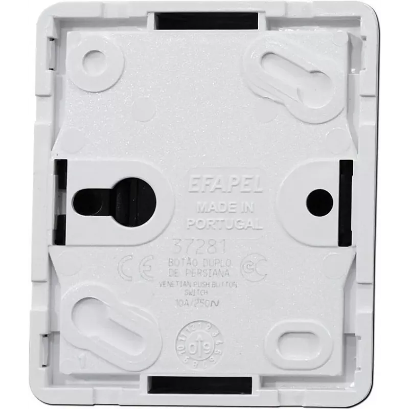 Interruptor de parede para tela de projeção subir/descer 80901405
