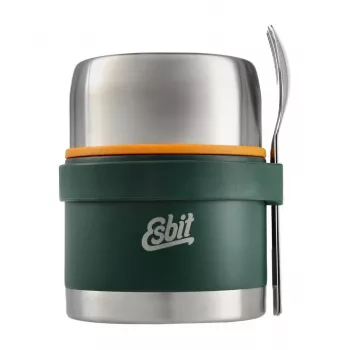 Esbit Classic Termo recipiente com conjunto de talheres 0,5L Verde floresta