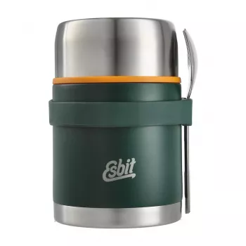 Esbit Classic Termo recipiente com conjunto de talheres 0,75L Forest Green