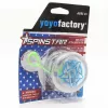 YoYoFactory Spinstar yo-yo azul luminoso no escuro para principiantes a avançados