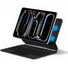 Capa com teclado DIGISTOR HK ESR para iPad Pro 13 polegadas (M4, 2024) com suporte magnético ajustável, capa protetora removível, série Rebound 360, cinzento