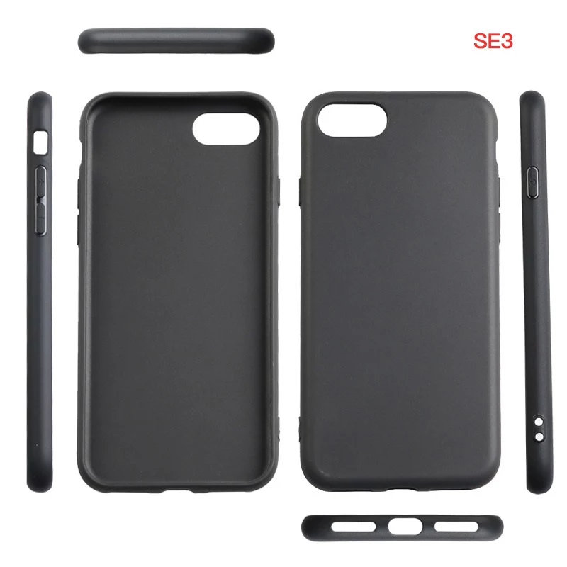 Capa traseira MRDISC para iPhone SE 3 128 GB (2022) preta TPU (MG-BCIPSE22SW)