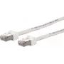 Cabo patch METZ BTR 13084V7588-E Ultraflex500 Cat.6A S/FTP RJ45 branco 7,5m