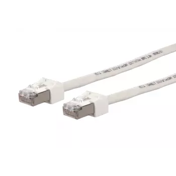 Cabo patch METZ BTR 13084V7588-E Ultraflex500 Cat.6A S/FTP RJ45 branco 7,5m