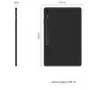 Capa traseira MRDISC para Samsung Galaxy Tab S10+ 5G 256 GB, preta TPU (MG-BCSGTABS105GSW)