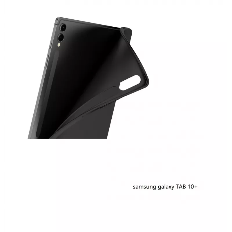 Capa traseira MRDISC para Samsung Galaxy Tab S10+ 5G 256 GB, preta TPU (MG-BCSGTABS105GSW)