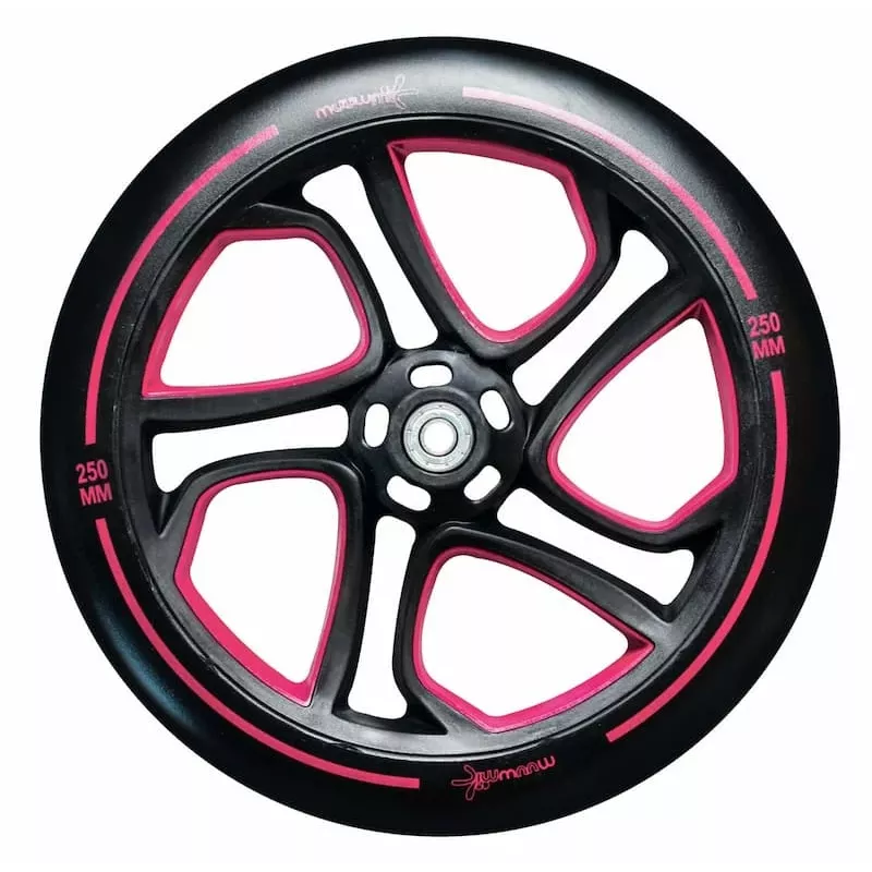 Trotinete de alumínio MUUWMI Scooter PRO 250/215 mm vermelho