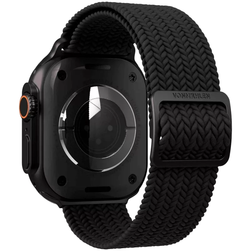 VONMÄHLEN Woven Loop 44, 45, 46, 49mm tamanho único, All Black