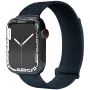 VONMÄHLEN Fitness Loop 2 Pulseira de smartwatch para caixa de 44 mm, 45 mm, 46 mm, 49 mm, tamanho único, azul-marinho