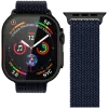 VONMÄHLEN Woven Loop para Apple Watch 44/45/46/49 mm, azul-marinho preto