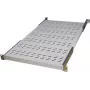 IT-BUDGET prateleira fixa para rack 19 polegadas / base para equipamentos, capacidade de carga 150 kg, profundidade 750 mm, cinzento-claro 90ITB19FBX750G