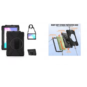 Capa robusta MRDISC para Samsung Tab Active 4 Pro com alça de ombro (MG-BCSActive 4)