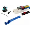 METZ CONNECT BTR NETCOM 1509MAJO002C-F conector de fibra ótica LC/PC, OM3/OM4 multimodo, embalagem de 20