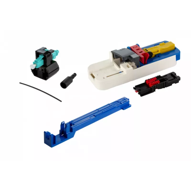 METZ CONNECT BTR NETCOM 1509MAJO002C-F conector de fibra ótica LC/PC, OM3/OM4 multimodo, embalagem de 20