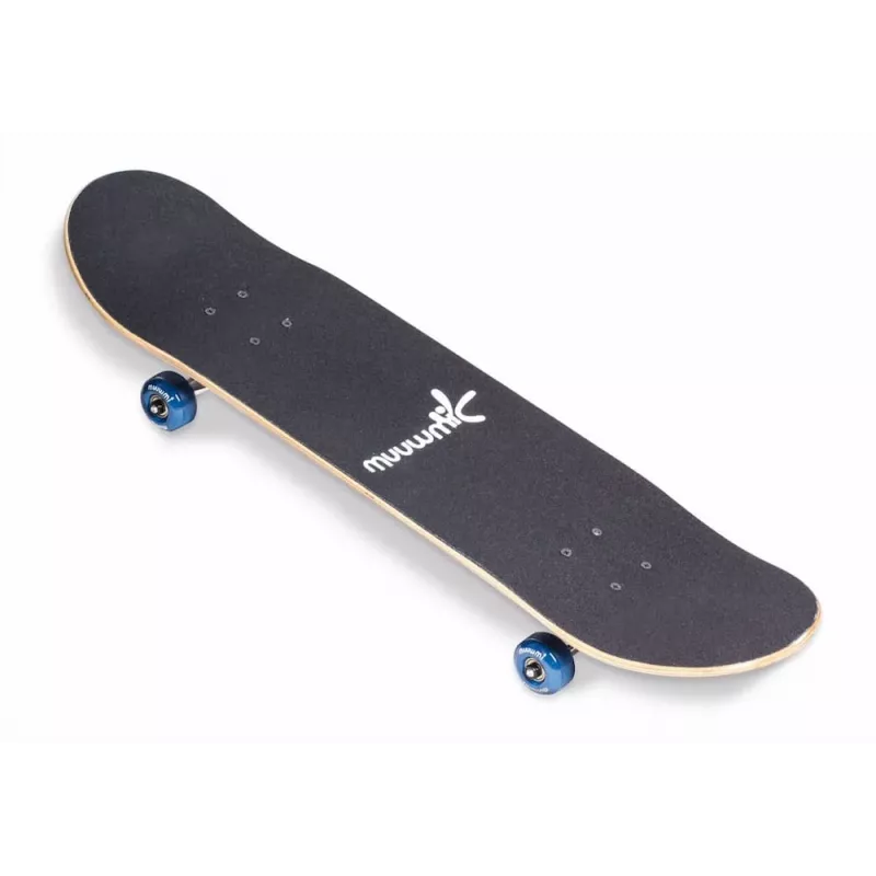 MUUWMI AU 561 Skateboard completo com saco de transporte, ABEC 5, Wave
