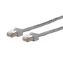 METZ CONNECT BTR 13084V0533-E Cabo de patch Cat.6 S/FTP RJ45, 0,5m, cinzento 13084U0533-E