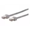 METZ CONNECT BTR 13084V0533-E Cabo de patch Cat.6 S/FTP RJ45, 0,5m, cinzento 13084U0533-E