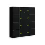 MDT BE-TA55P806.02 Botão Plus 55 8 canais Preto mate