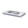 METZ CONNECT Painel de patch de fusão de fibra ótica 24 portas SC-Duplex OS2 monomodo, 1U montagem em rack 19 polegadas, cinzento claro 150459E224-E