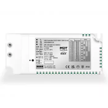MDT Controlador LED CC/CV 60W/230V 2 canais AKD-0260CC.02