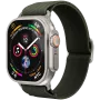 VONMÄHLEN Classic Nylon Loop 44, 45, 46, 49mm tamanho único, verde azeitona