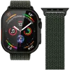VONMÄHLEN Woven Loop para Apple Watch 40/41/42mm, verde azeitona e preto
