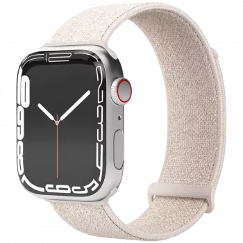 VONMÄHLEN Fitness Loop 2 Bracelete para Apple Watch 44/45/46/49mm, creme