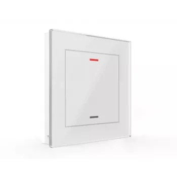 MDT BE-GTL10W.01 Sensor tátil de vidro Glass Touch II Light 1 canal RGBW, branco