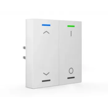 MDT BE-TAL55T2.C1 botão KNX Light 55 2 canais RGB-W sensor de temperatura branco puro brilhante