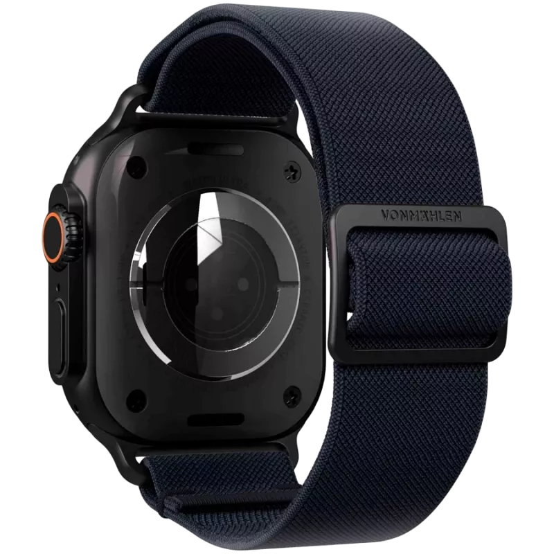 VONMÄHLEN Classic Nylon Loop 44, 45, 46, 49mm tamanho único, Navy Black