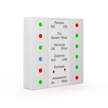 MDT SCN-LED55.01 módulo de indicação LED 55mm branco puro brilhante