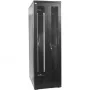 IT-BUDGET conjunto completo armário de servidor 19 polegadas 42U 600x800mm portas duplas perfuradas 4 ventoinhas ativas PDU prateleiras Flatpack preto 90ITB19SRK4268DTS