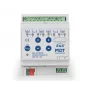 MDT JAL-0410D.02 atuador de estores 4 canais, 4TE, 24VDC, 8A