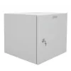 IT-BUDGET armário de rede de parede 19 polegadas Easy - porta de aço - 12U - L 600 x P 600 mm - chapa de aço - cinzento claro (90RR19CWV1266MG)