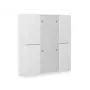 MDT RF-TA55A4.01 botão KNX RF+ Plus 4 canais com atuador, branco puro brilhante